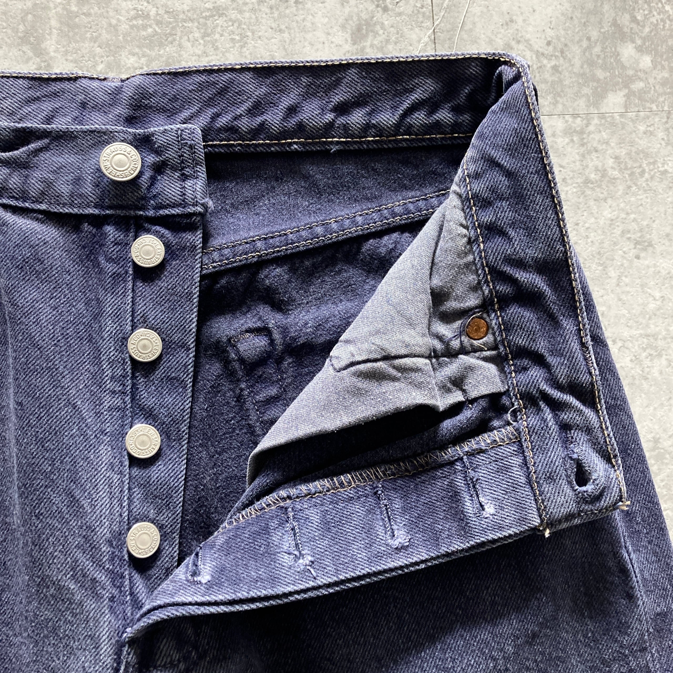 W30 L34】90s Euro Levi's 501 ユーロリーバイス 96年製 スペイン製 裏