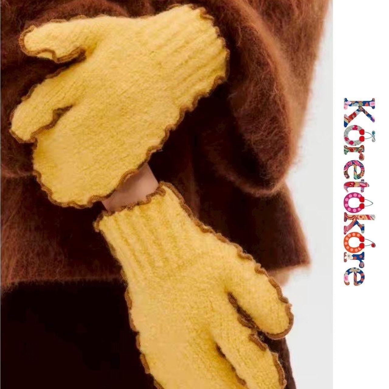 Chikuticu Knit Gloves A5039