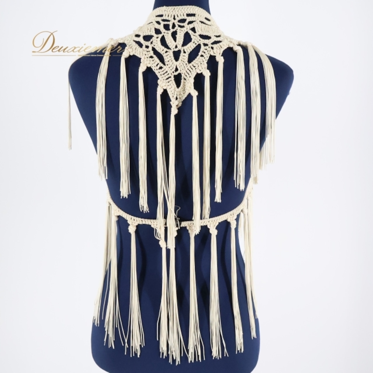 フラメンコ 衣装 シージョ ピキージョ 小物 ベージュ系 アイボリー シンプル 編み込み アクセサリー フレコ フリンジ ダンス 練習 舞台 イベント 発表会 フラメンコ衣装 練習用 コスチューム おしゃれ デザイン イベント衣装