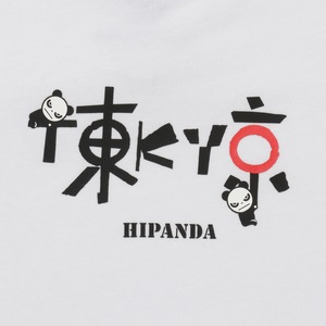 送料無料 【HIPANDA ハイパンダ】キッズ Tシャツ【日本限定】KID'S TOKYO CHARACTERS PRINTED SHORT SLEEVED T-SHIRT / WHITE・BLACK