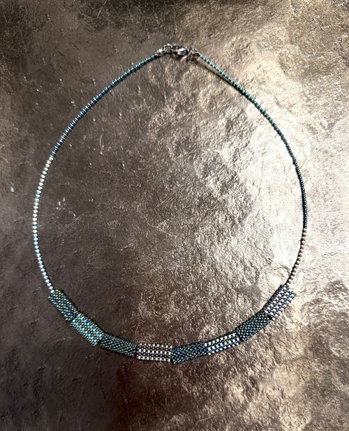 ビーズネックレス　８デコレーション TypeB