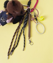 【直営限定ITEM】ドレスアップファーDOGGY BAGチャーム (BROWN)　CQ-47514H