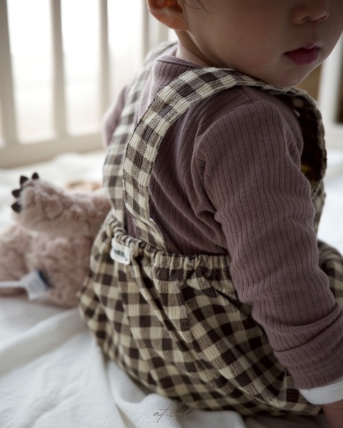 [at.lulu] ◾︎ pumpkin corduroy rompers