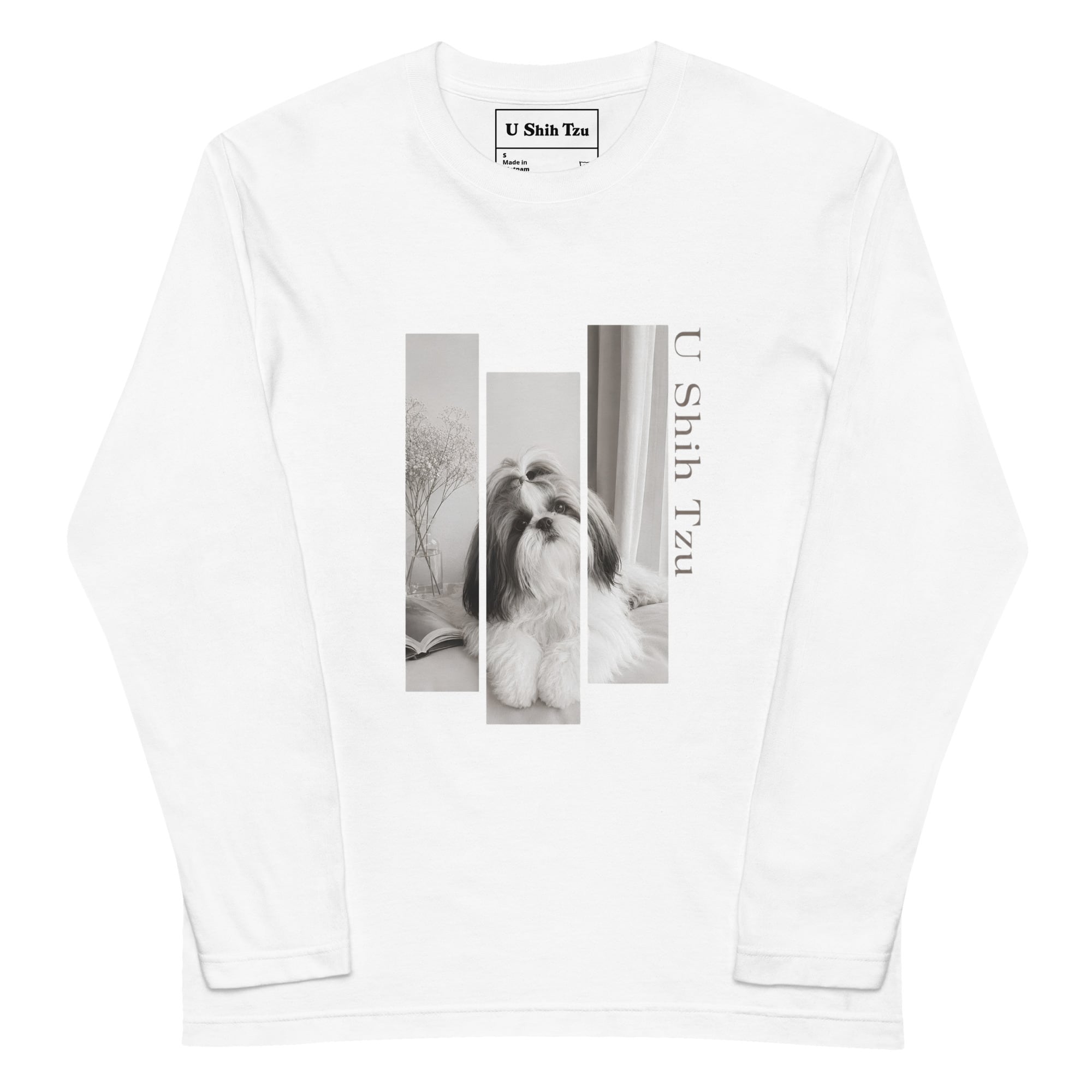 SHIH TZU FRAME Long Tee U0014