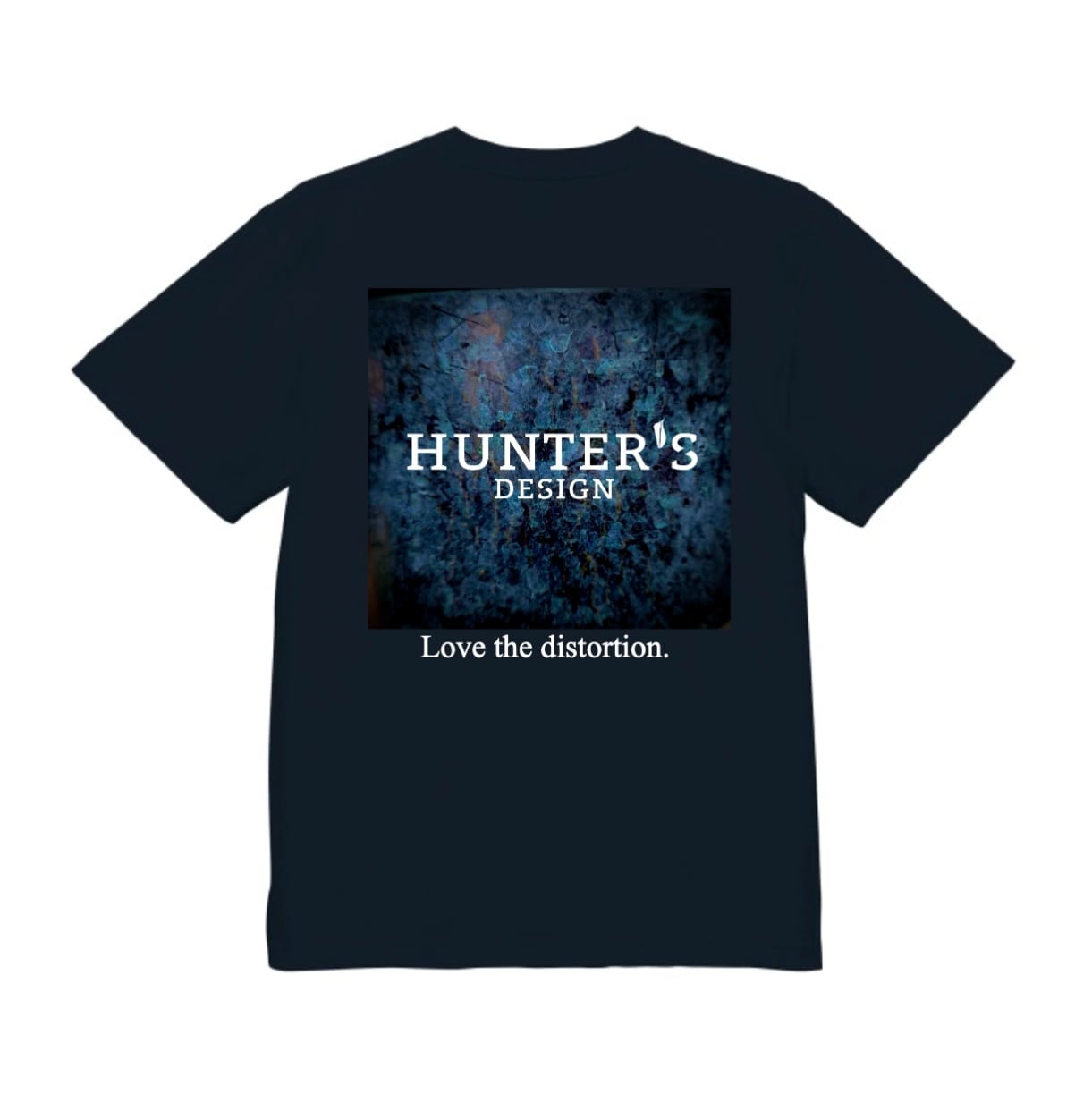 バックプリントTシャツ ダークネイビー / Back Print T-Shirt Dark