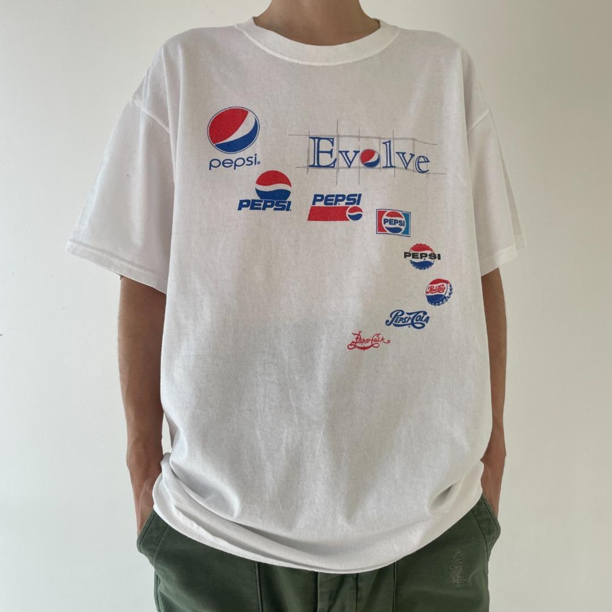 tGG120 Tシャツ ペプシ コーラ プロモ 企業 ロゴ 10s 年代判別 