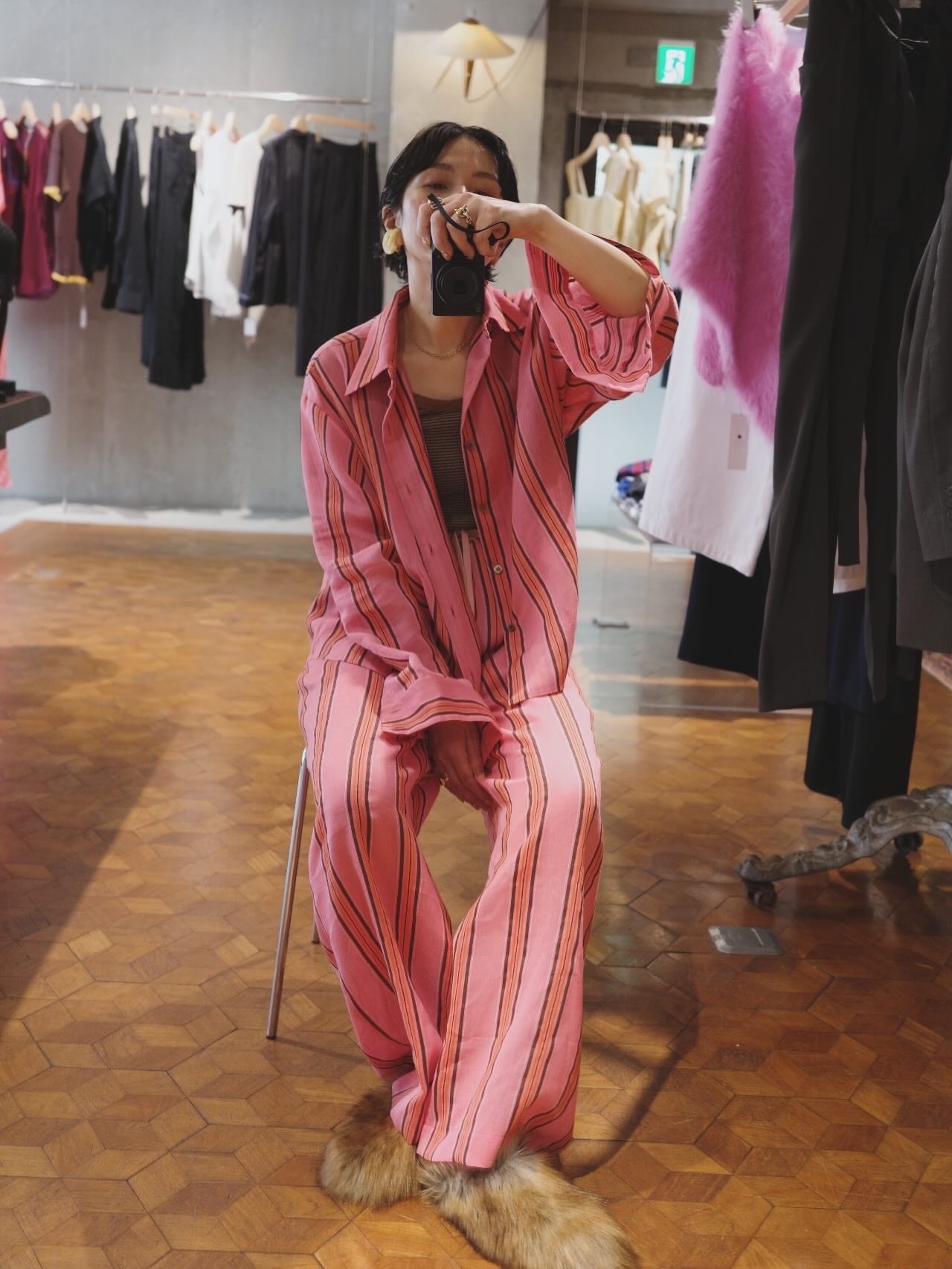 jonnlynx/striped long sleeve shirt | ikasa.