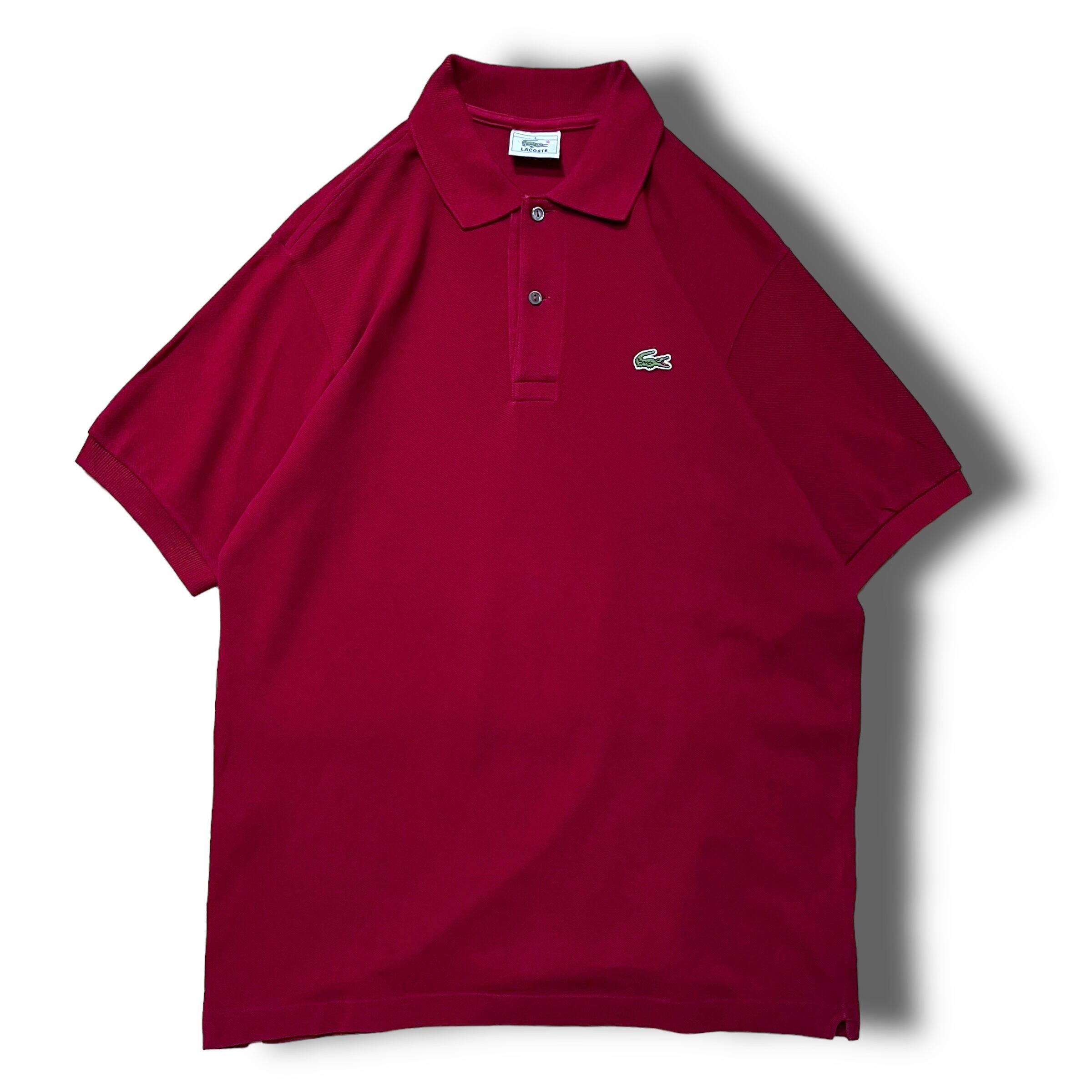 【LACOSTE】ラコステ ポロシャツ バーガンディ