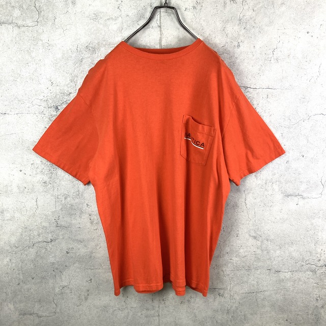 90's NAUTICA Tシャツ 両面プリント