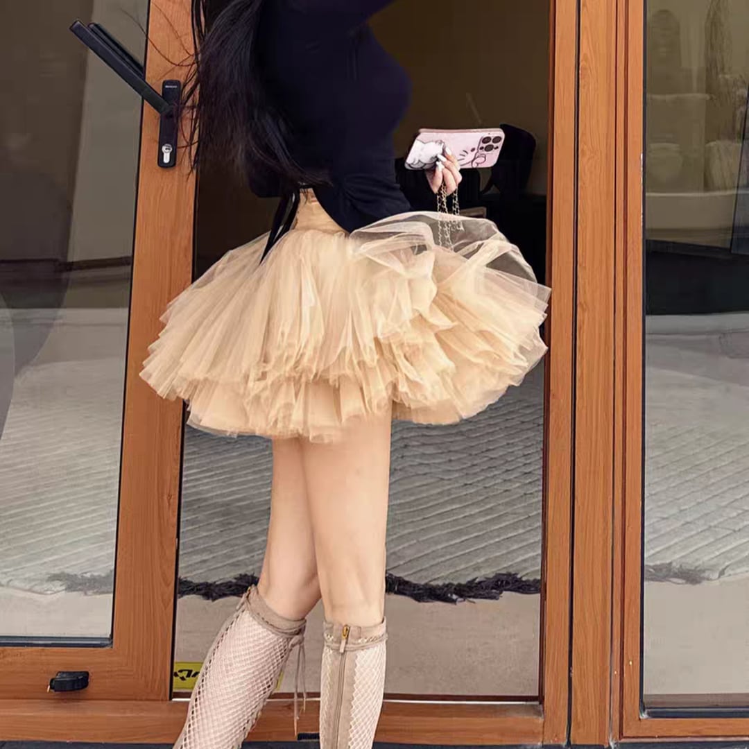 Tulle mini skirt 2604101
