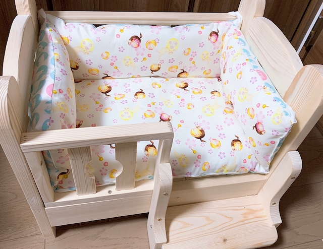 木製ベッド 布団つき (お取り寄せ品)