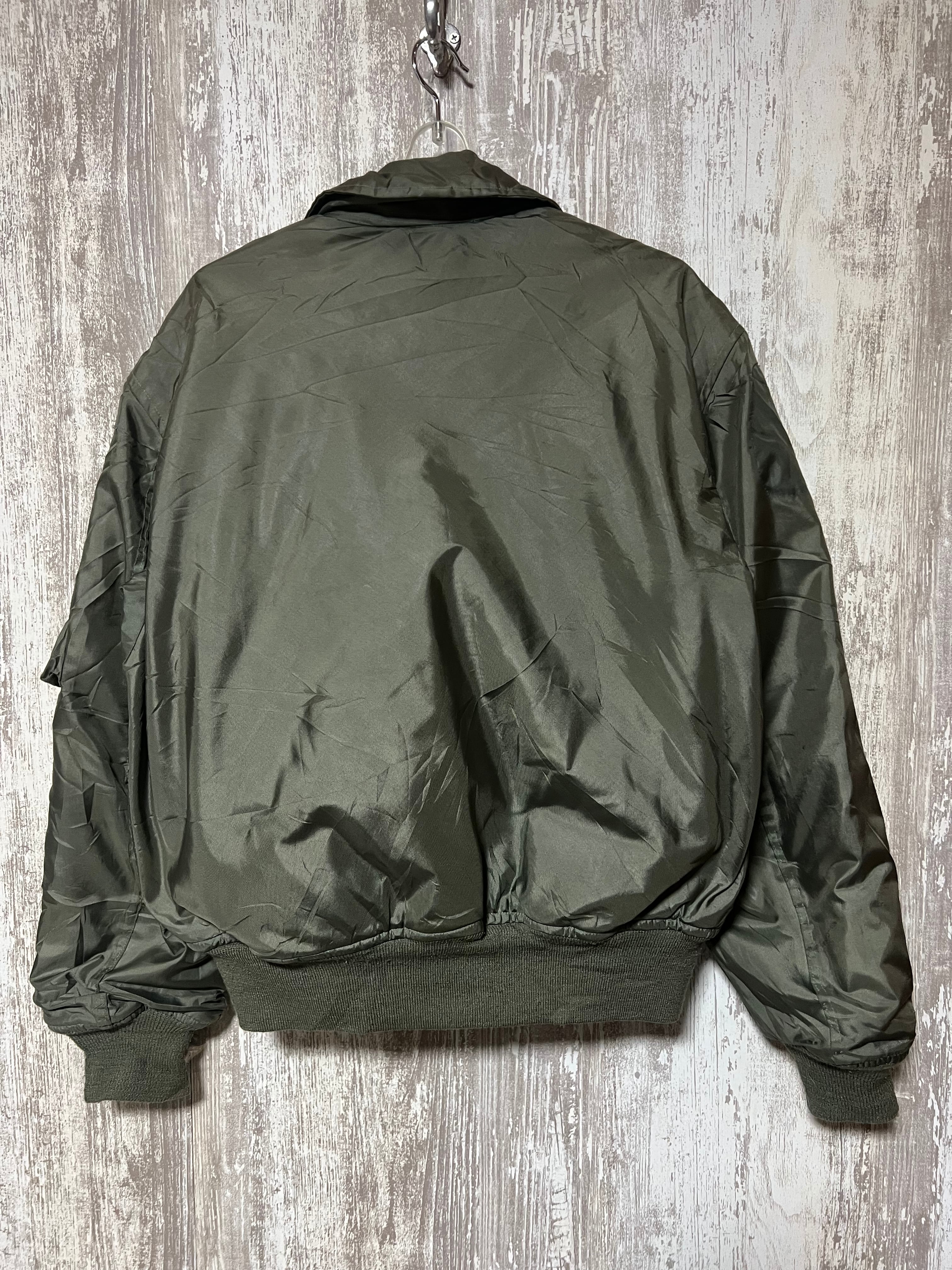 米軍 実物 ミリタリー フライトジャケット CWU-45/P 80s VINTAGE
