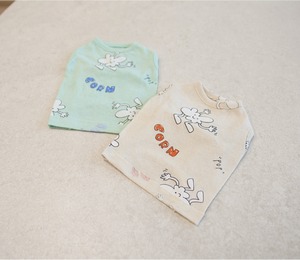 予約【coco chien】Chichi T-shirt (Ivory)