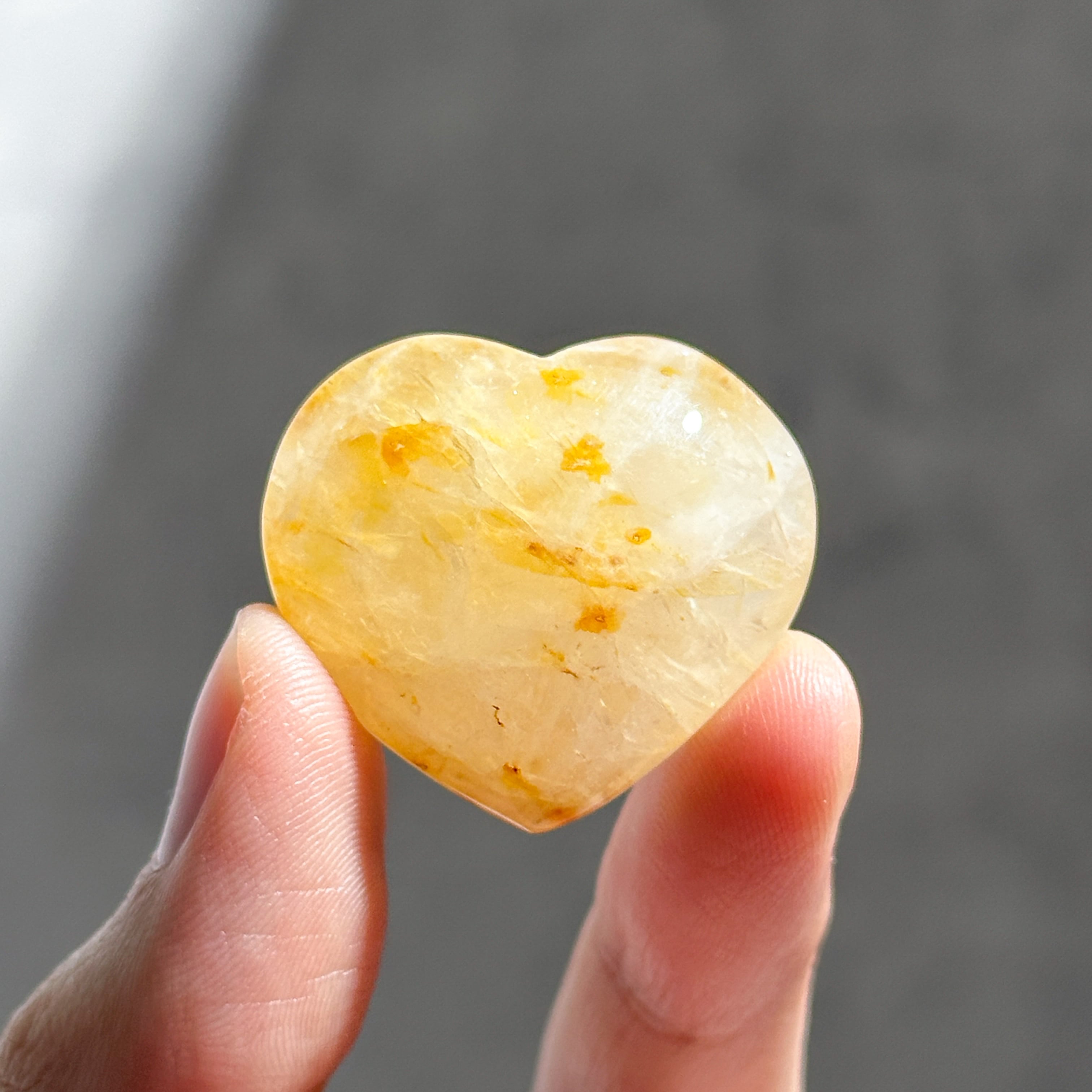 ゴールデンヒーラー ハート型44◇ Golden Healer ◇ 天然石・鉱物