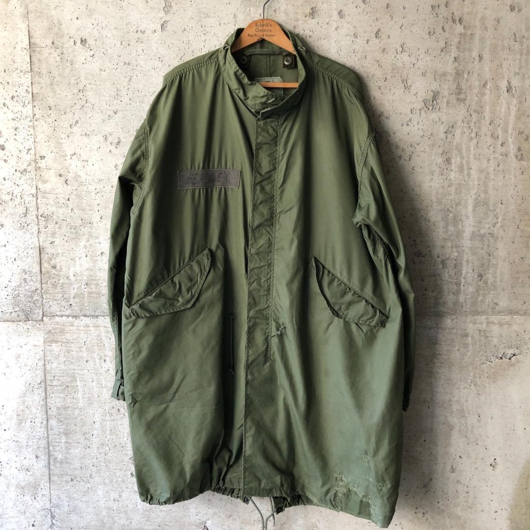 KU616 本物 実物 M65 US ARMY フィッシュテールパーカー M