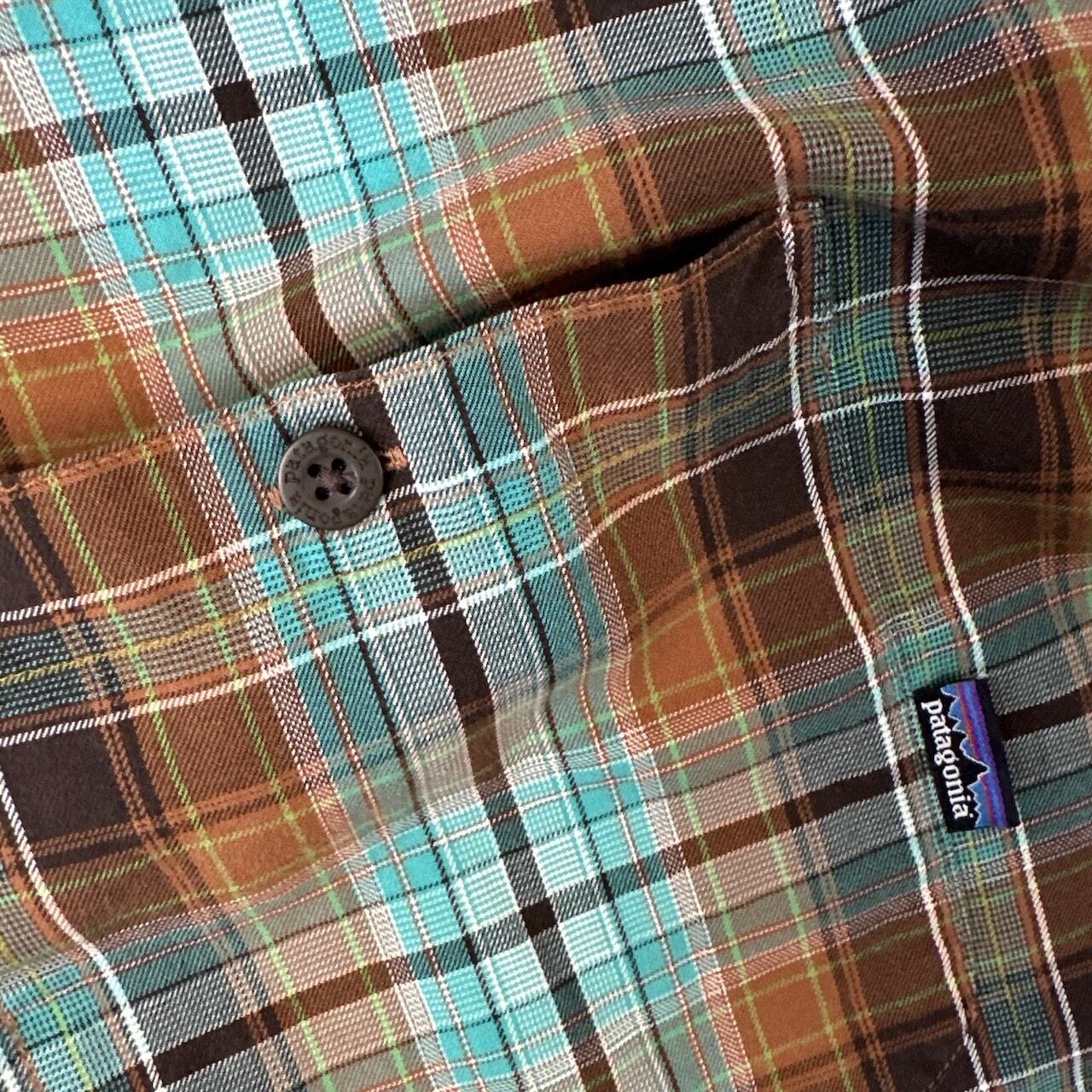 patagonia パタゴニア コットンチェックシャツ 長袖シャツ XLサイズ
