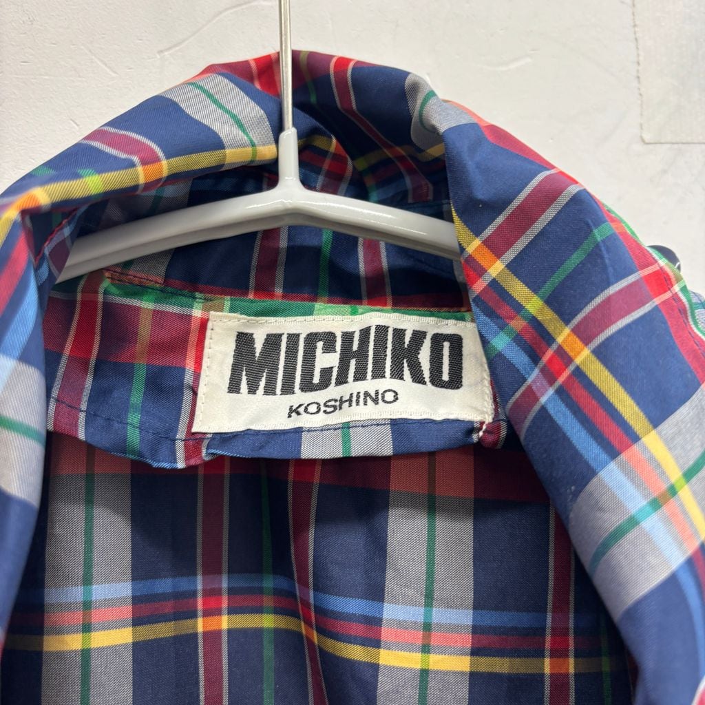 MICHIKO LONDON KOSHINO ミチコロンドンコシノ Check Coat コート