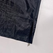 インナー付き A/T アツロウタヤマ 襟、袖 ファー シースルー ロングワンピース /ブラック系 レディース モード