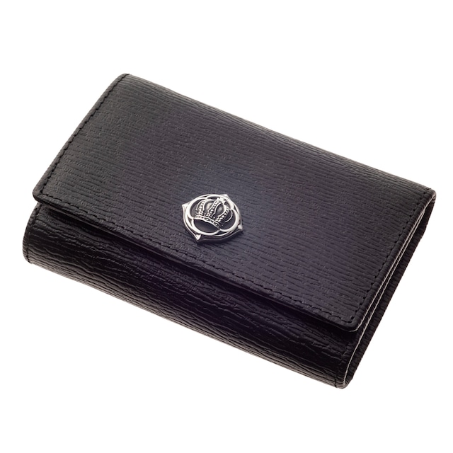 ミニ財布　クラウンキーケースウォレット（AKダブルネーム）ACLKC0011　Crown key case wallet (AK double name)　 Jewelry Brand