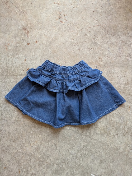 【ベビー・キッズ】フリルスカート パンツ付　バイオ　S.M.L　 女の子 子ども服