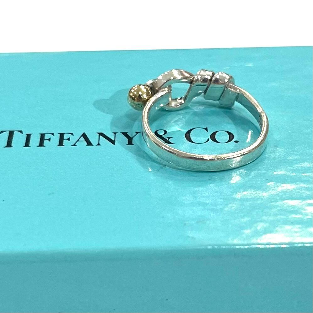 TIFFANY&CO】【11号】2829ティファニー結ツイスト フラットワイヤー