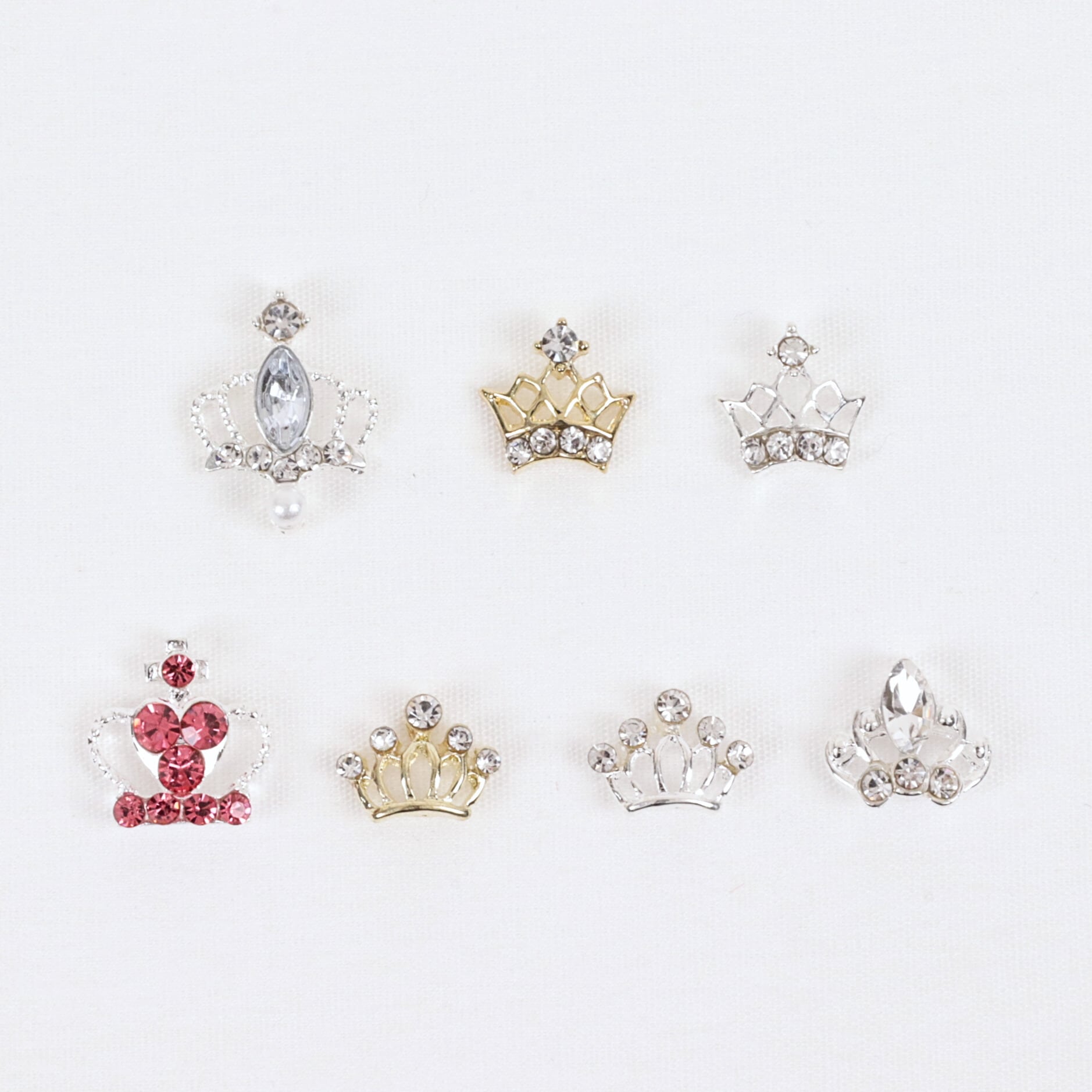 美緒様パーツ 王冠 パーツ 金属 ビジュー イミテーション 02000169 シルバー