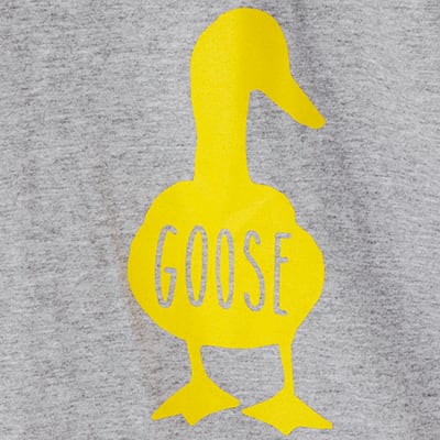アヒルちゃん！【ママ】半袖Tシャツ「Duck Duck GOOSE」 (親子リンク