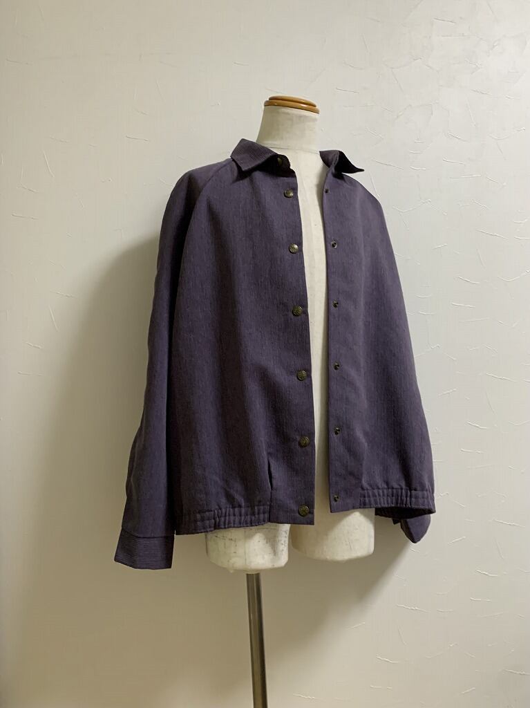 1980's Solid Color Wide Silhouette Short Jacket