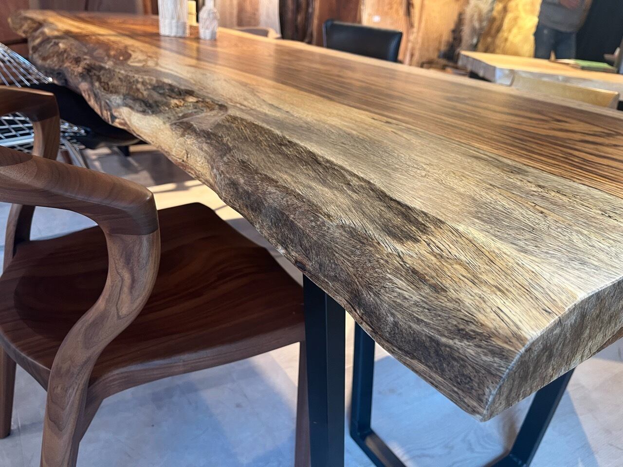 ゼブラウッド_3030×900-960-920×60_青山店_テーブル天板/一枚板 232138