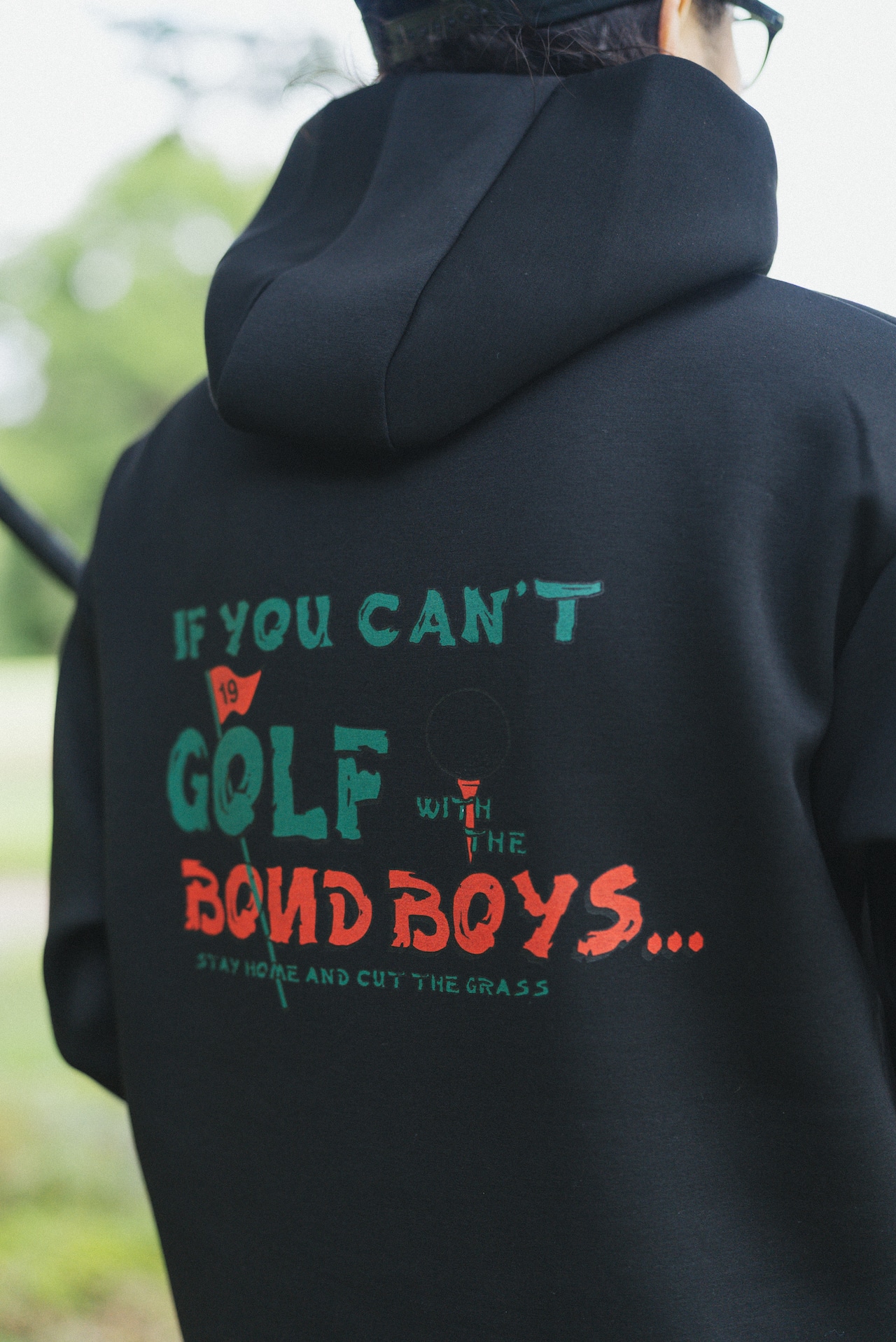 IF YOU CAN’T TECK SWEAT HOODIE BLACK【PRE ORDER】