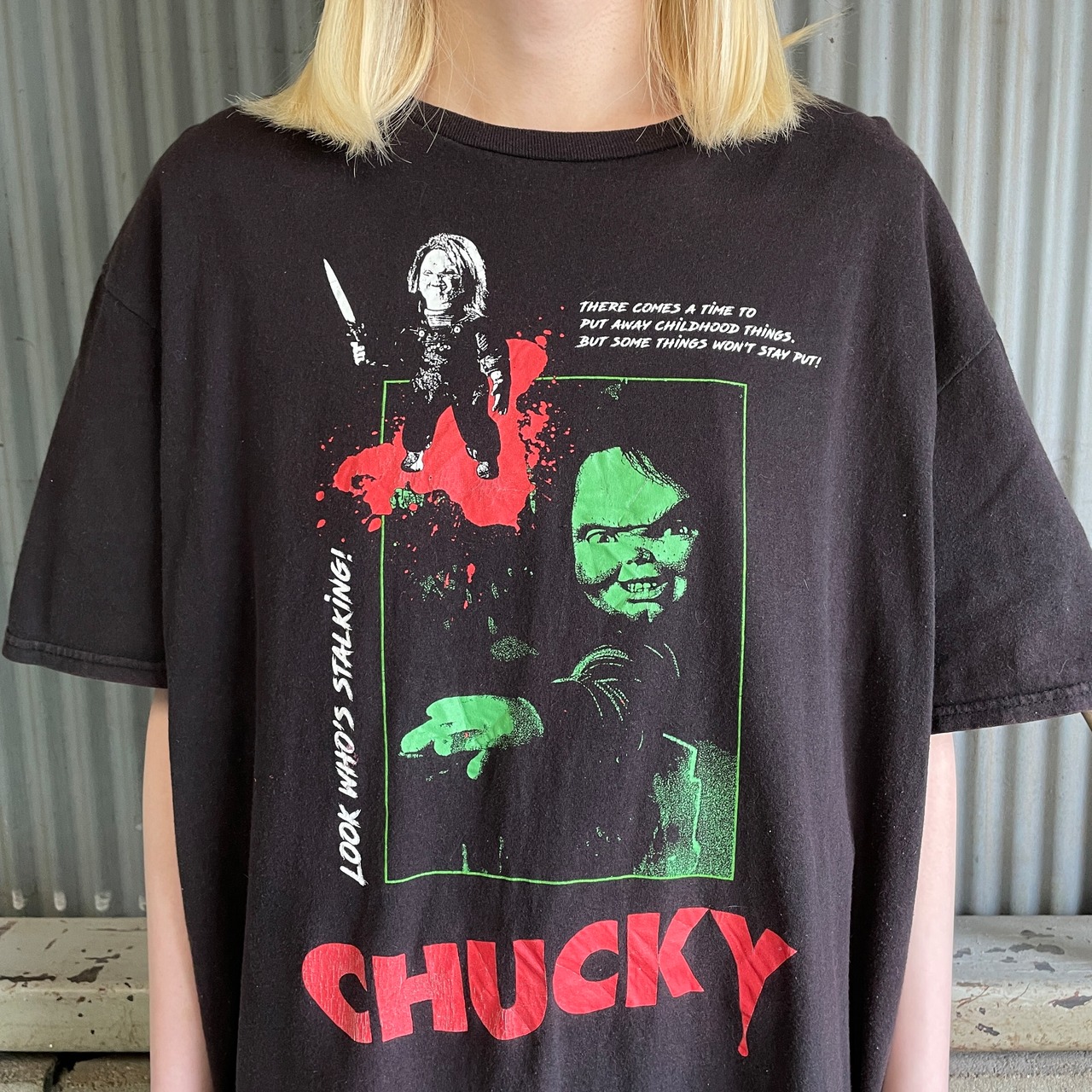 00年代 CHUCKY チャッキー ホラームービー Tシャツ 映画 Tシャツ 