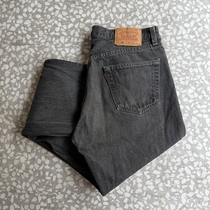 Levi’s / 501 95y usa製 black denim size 36×34