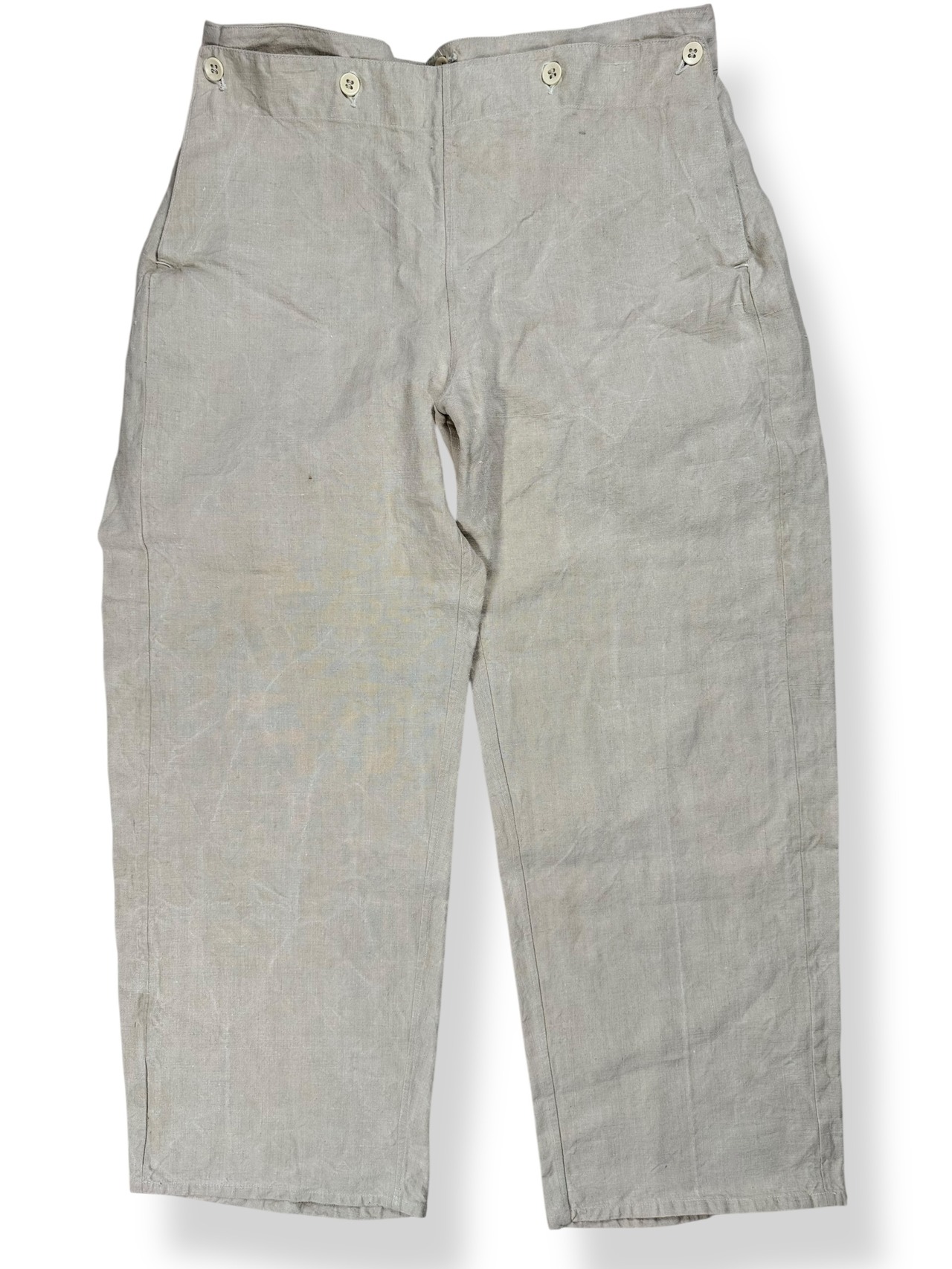 30s French Navy “White Linen” Sailor