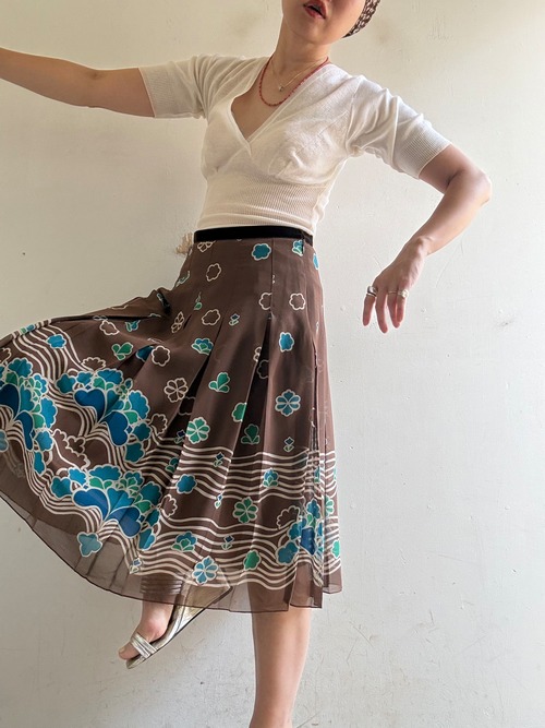 Old "ANNA SUI" Midi Skirt