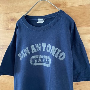 【FRUIT OF THE LOOM】Tシャツ サンアントニオ SUN ANTONIO アーチロゴ XL US古着 アメリカ古着