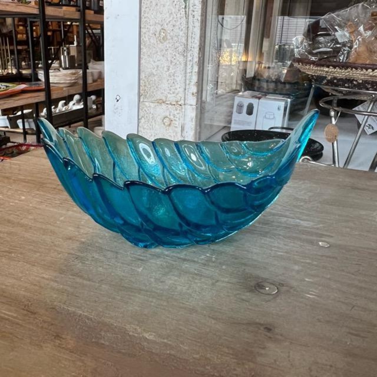 Glass Leaf plate　2Color　ガラスリーフプレート　葉っぱ　リーフ　ガラス　ミニプレート　ギフト