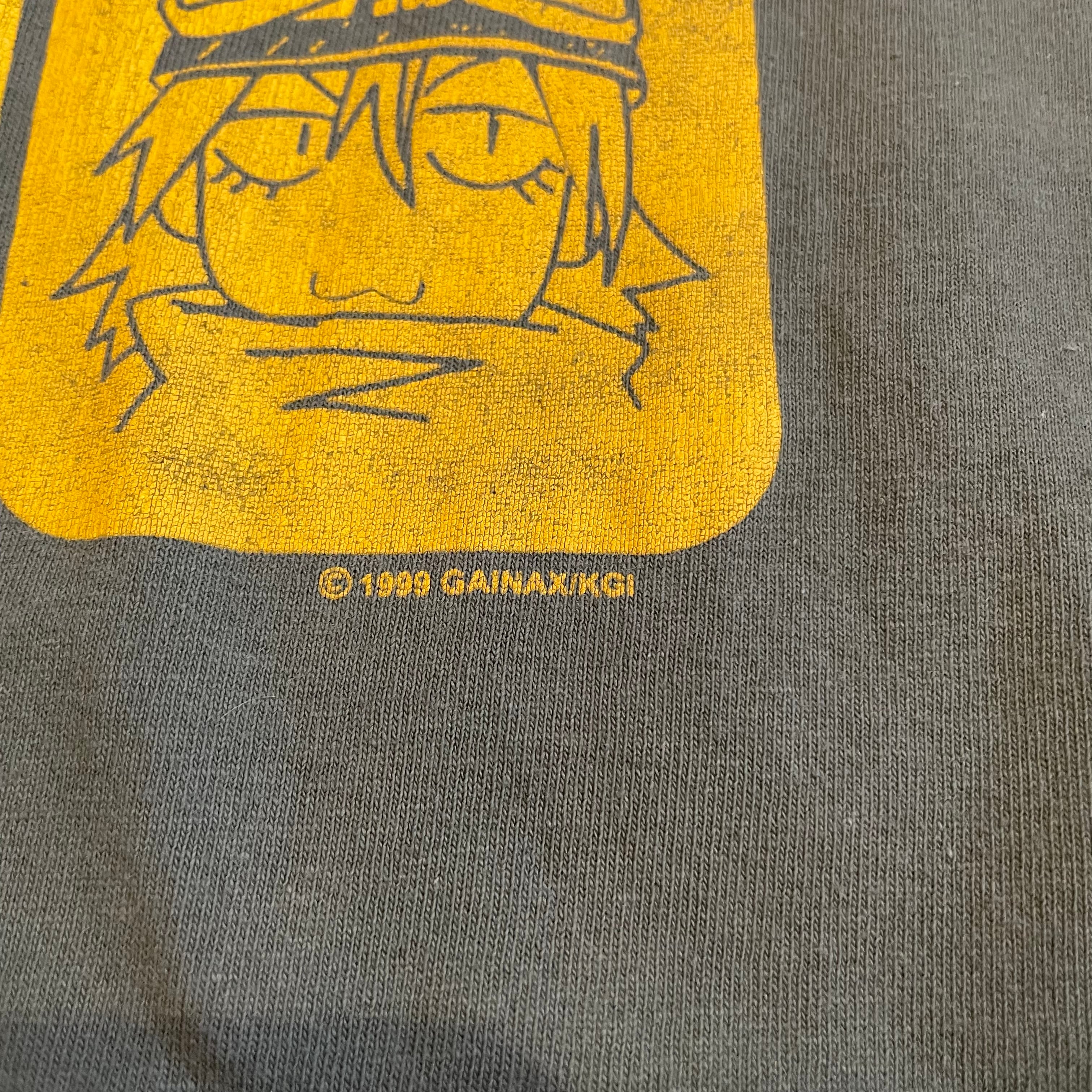 FLCL 90s ラーメンハルコ Tシャツ-