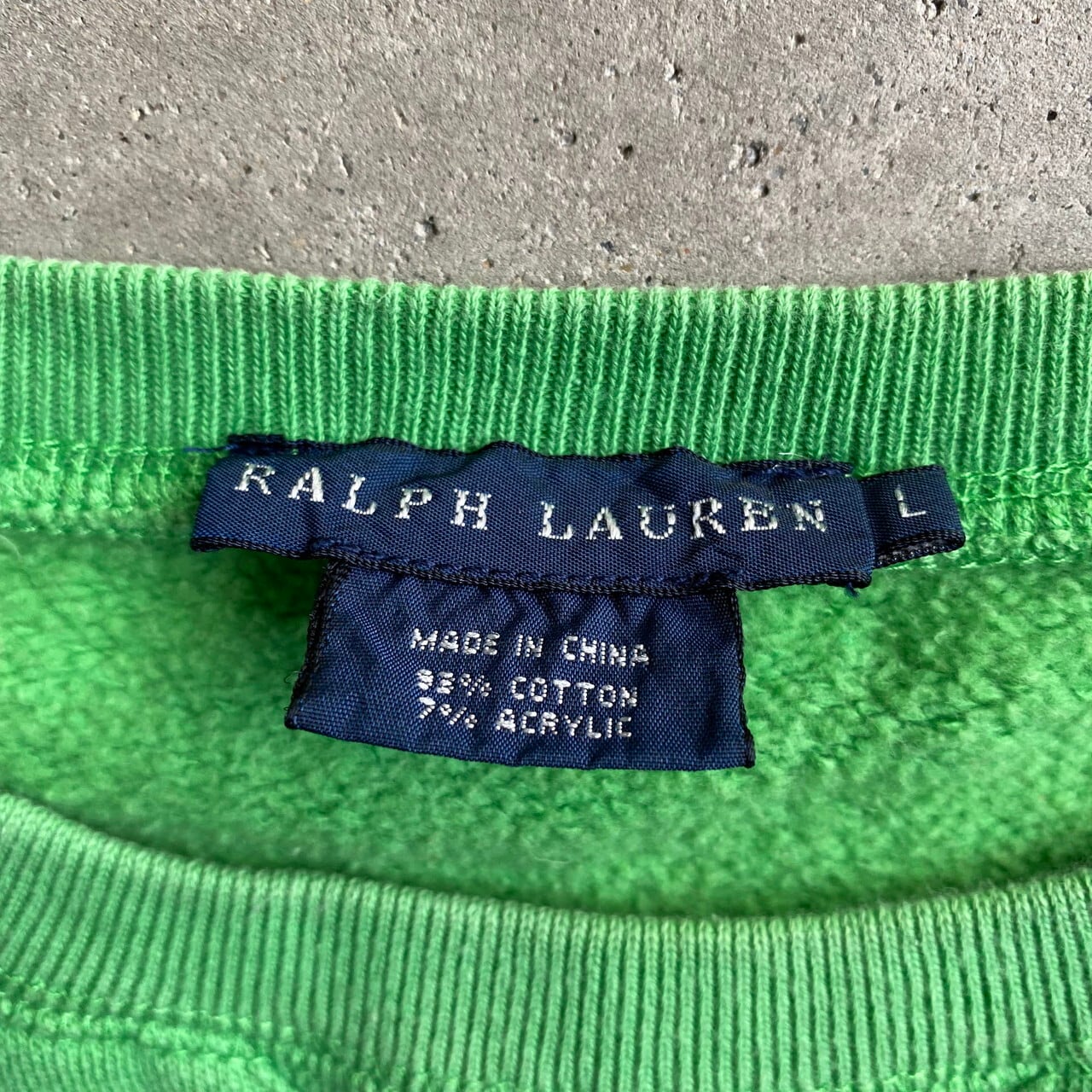 Ralph Lauren ラルフローレン ワンポイントロゴ 刺繍 スウェット ...