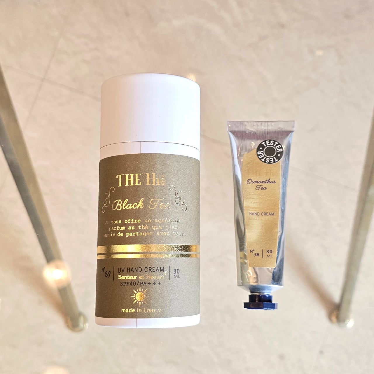 ザ・ティー】数量限定 UVハンドクリーム ブラックティー 30ml
