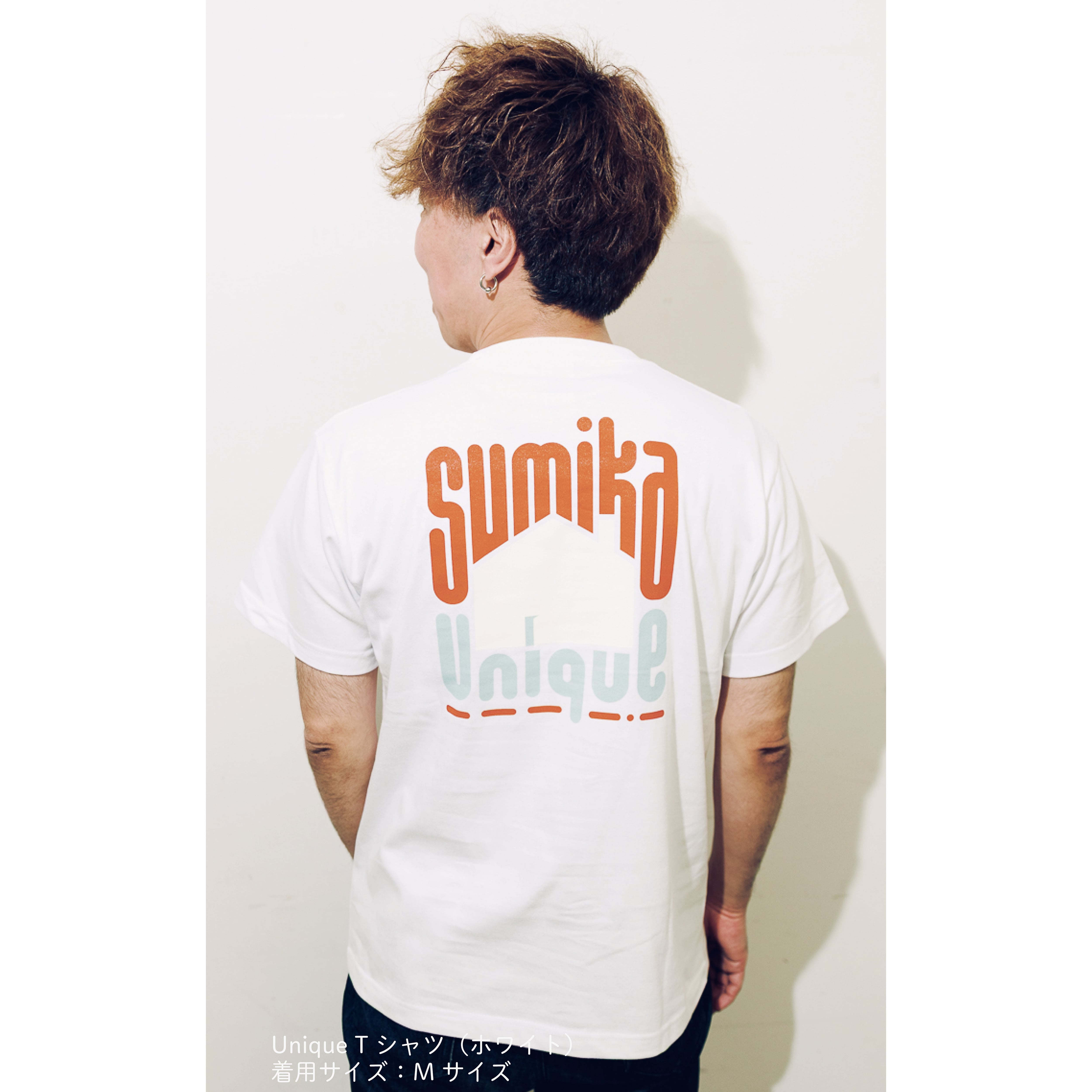 sumika ユニT sumika / Unique Tシャツ（ホワイト） | shop Engawa