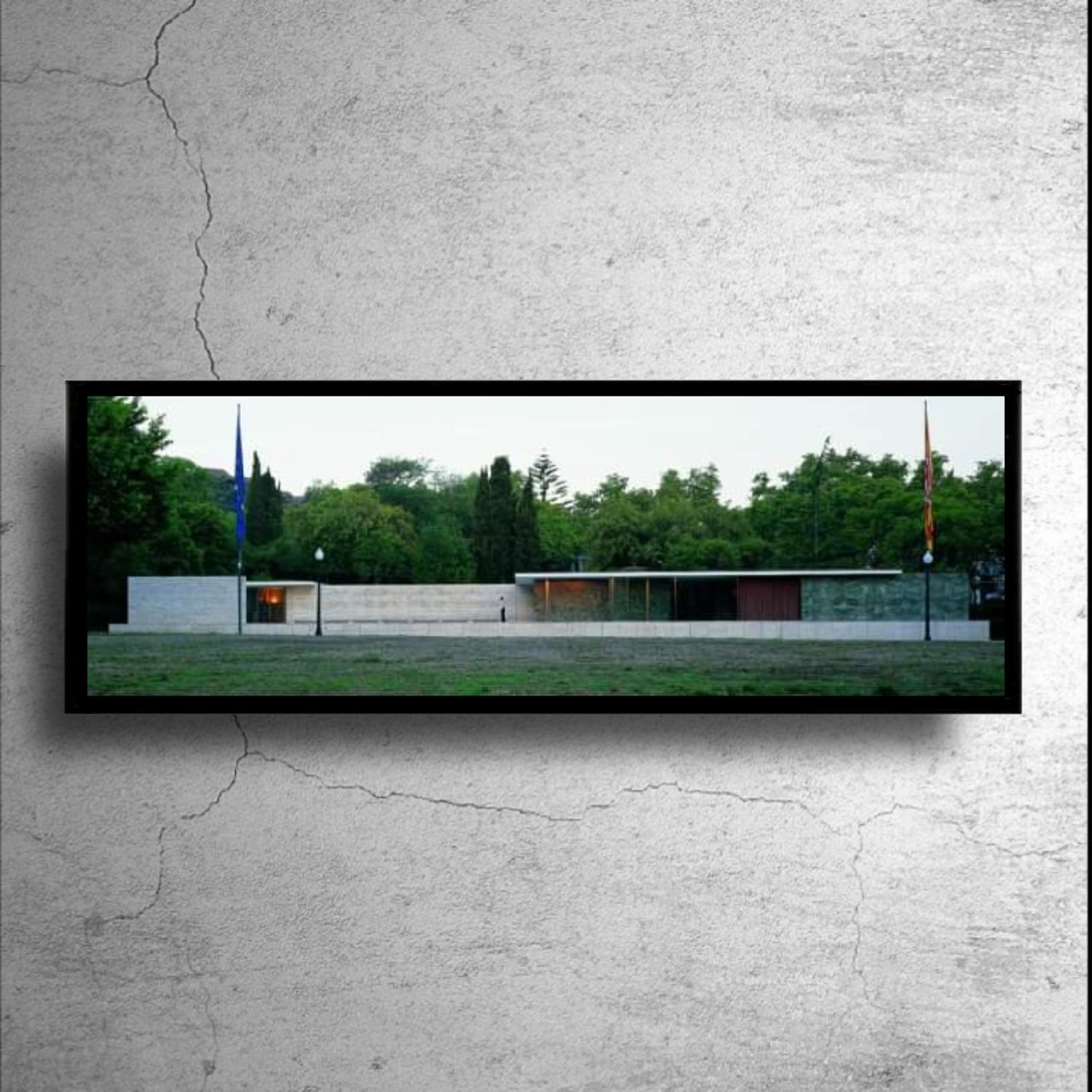 建築家『ミース・ファン・デル・ローエ』財団公式ポスター