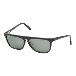 レイバン JACKSON ジャクソン フラットトップ サングラス アイウェア ウェリントン型 ブラック プラスチック メンズ Ray-Ban 中古