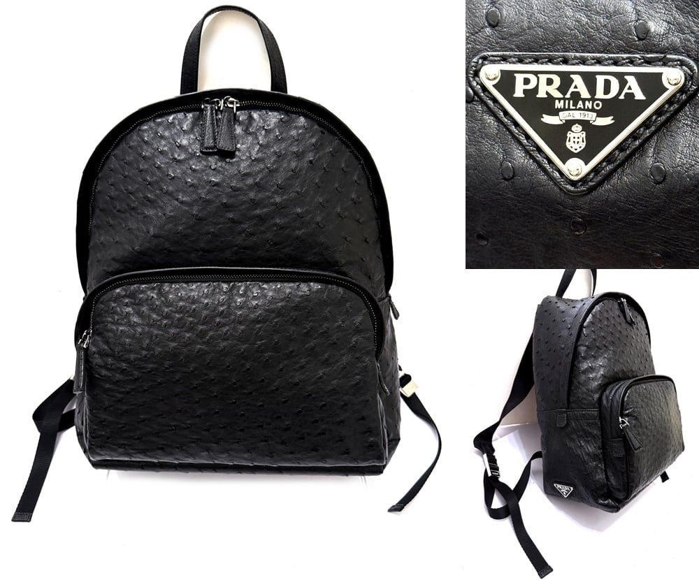 PRADA プラダ 1BZ811 ピラミッド スタッズ サフィアーノレザー バック
