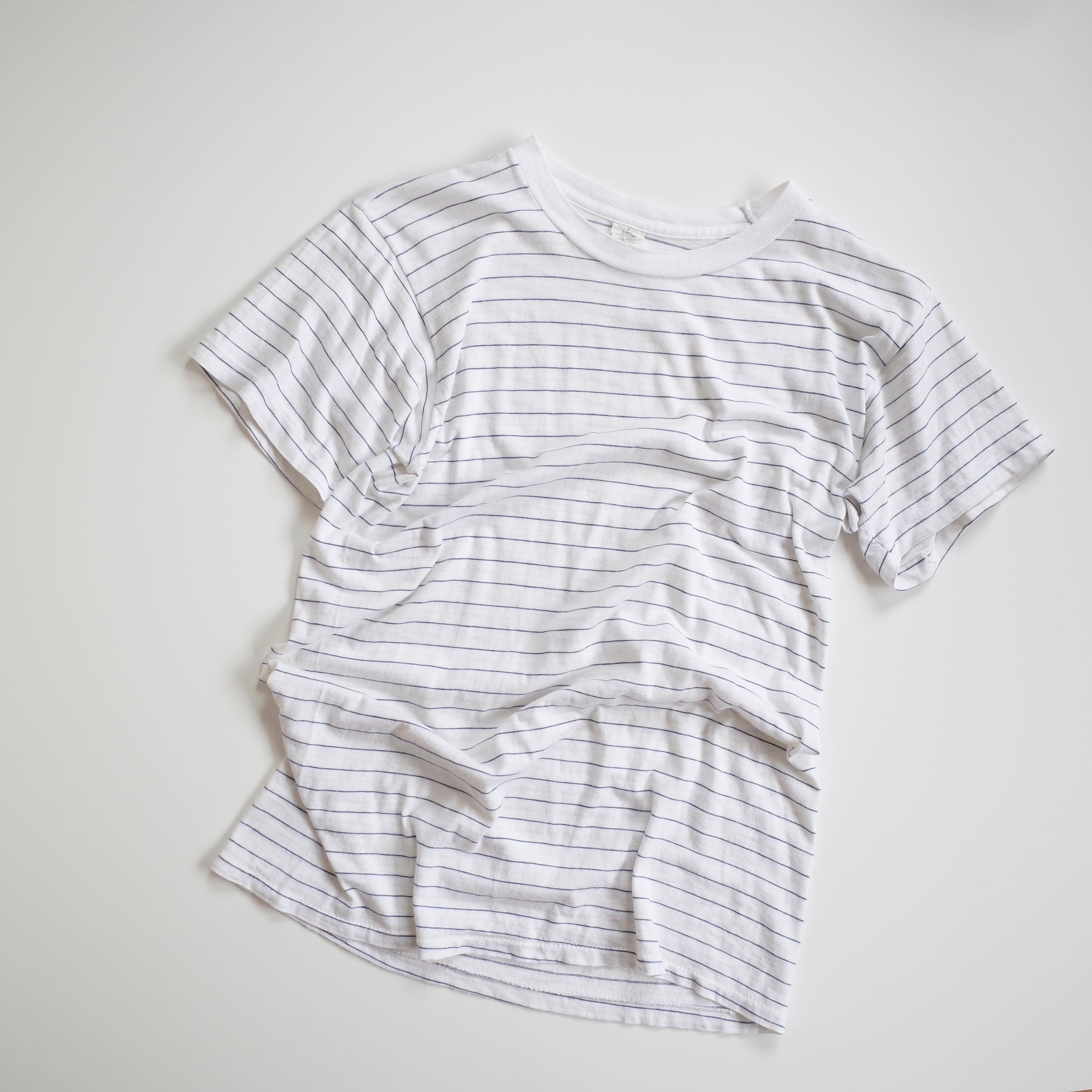 Euro border tee "white"