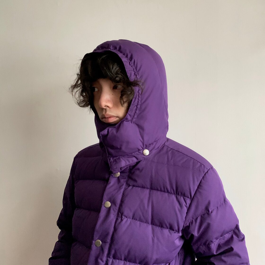 1075. Old Gap Down jacket purple 00s 00年代 オールドギャップ  