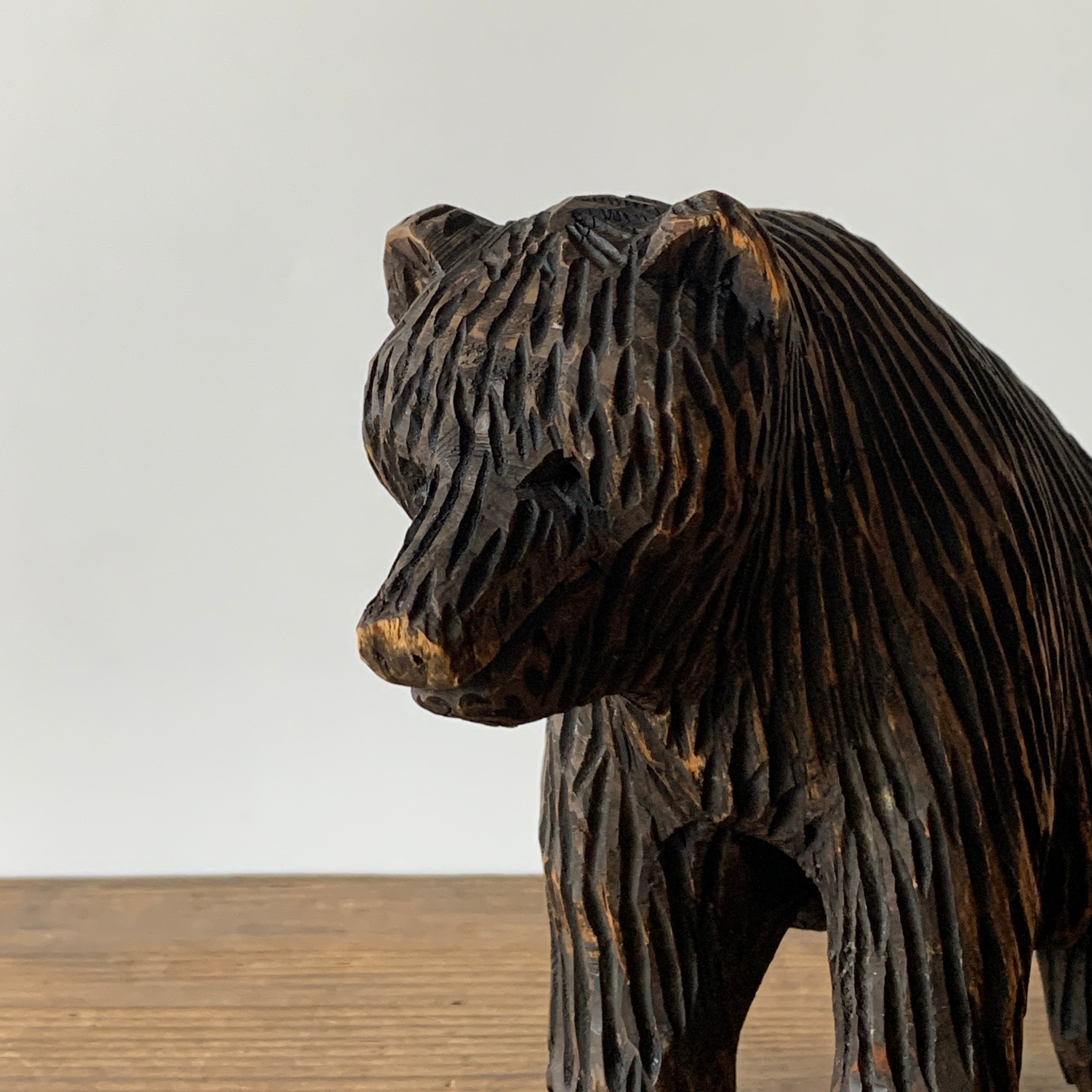 Wooden Bear A | troldhaugen antiques ｜ 北欧アンティーク・古道具