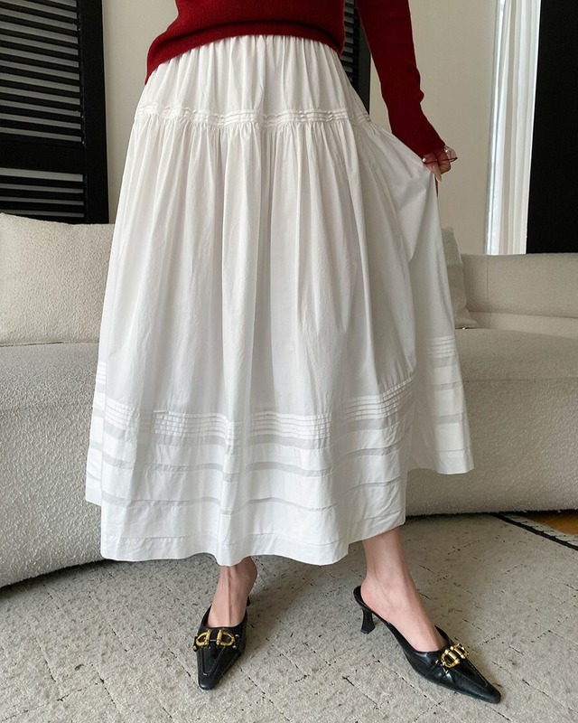 Volumineux Ruban Skirt