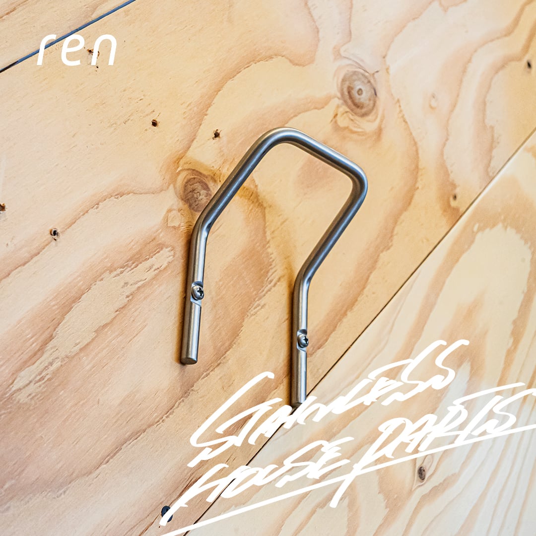 ren／ステンレス Uフック ワイド | WHATNOT HARDWEAR STORE