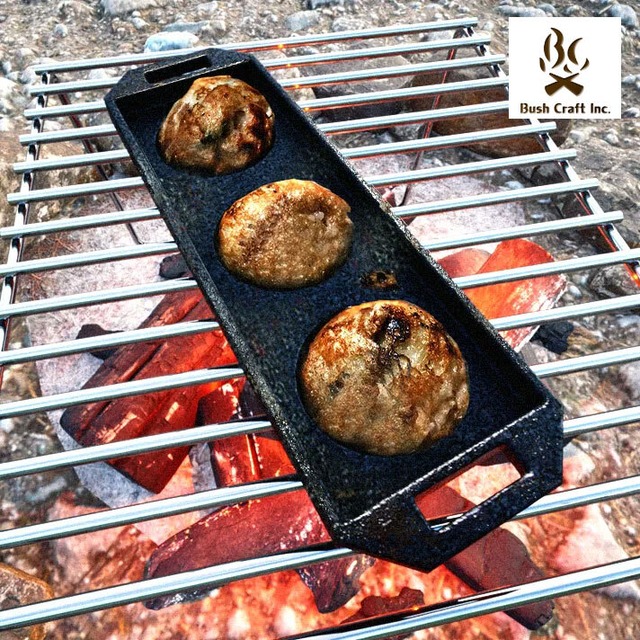 BushCraft (ブッシュクラフト) ソロたこ コンパクト 持ち運び たこ焼き 手軽 直火 ソロ 登山 ソロキャン アウトドア キャンプ テント お手軽 サイズ