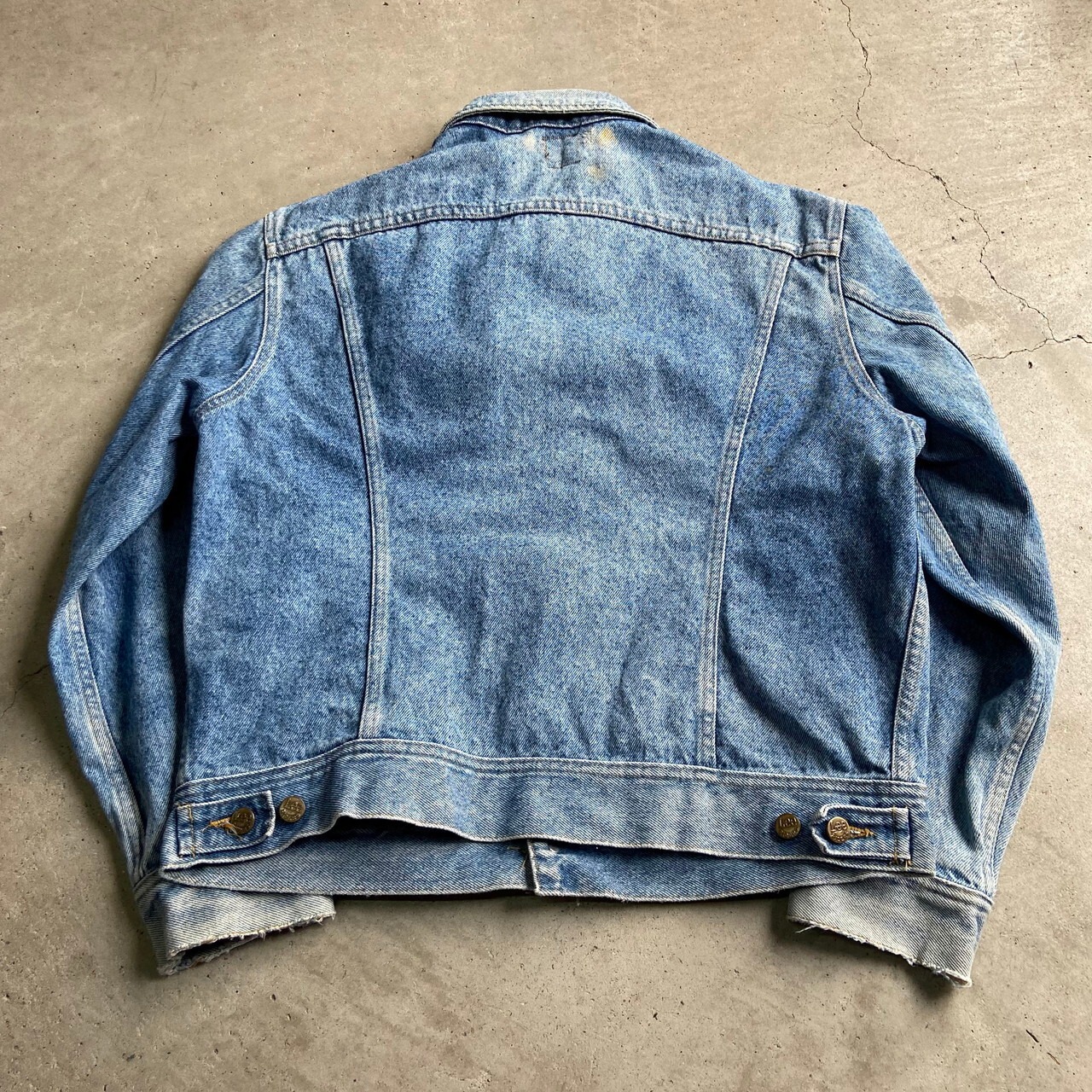 80年代 Lee リー デニムジャケット 101-j メンズL相当 古着 80s 